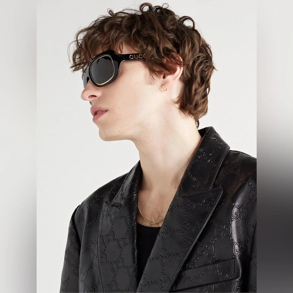 New Authentic GUCCI GG1152S 001 Sunglasses are the perfect choice for Man.